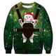 thumbnail image 2 of Suéter navideño feo unisex para hombre y mujer 2019 para vacaciones, suéter divertido de Papá Noel y gato, ropa de otoño e invierno para Navidad, 2 of 4