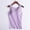 Purple, variant on YHAJDS Sleepwear With Built In Bra Solid Color Camisole No Lounge Top