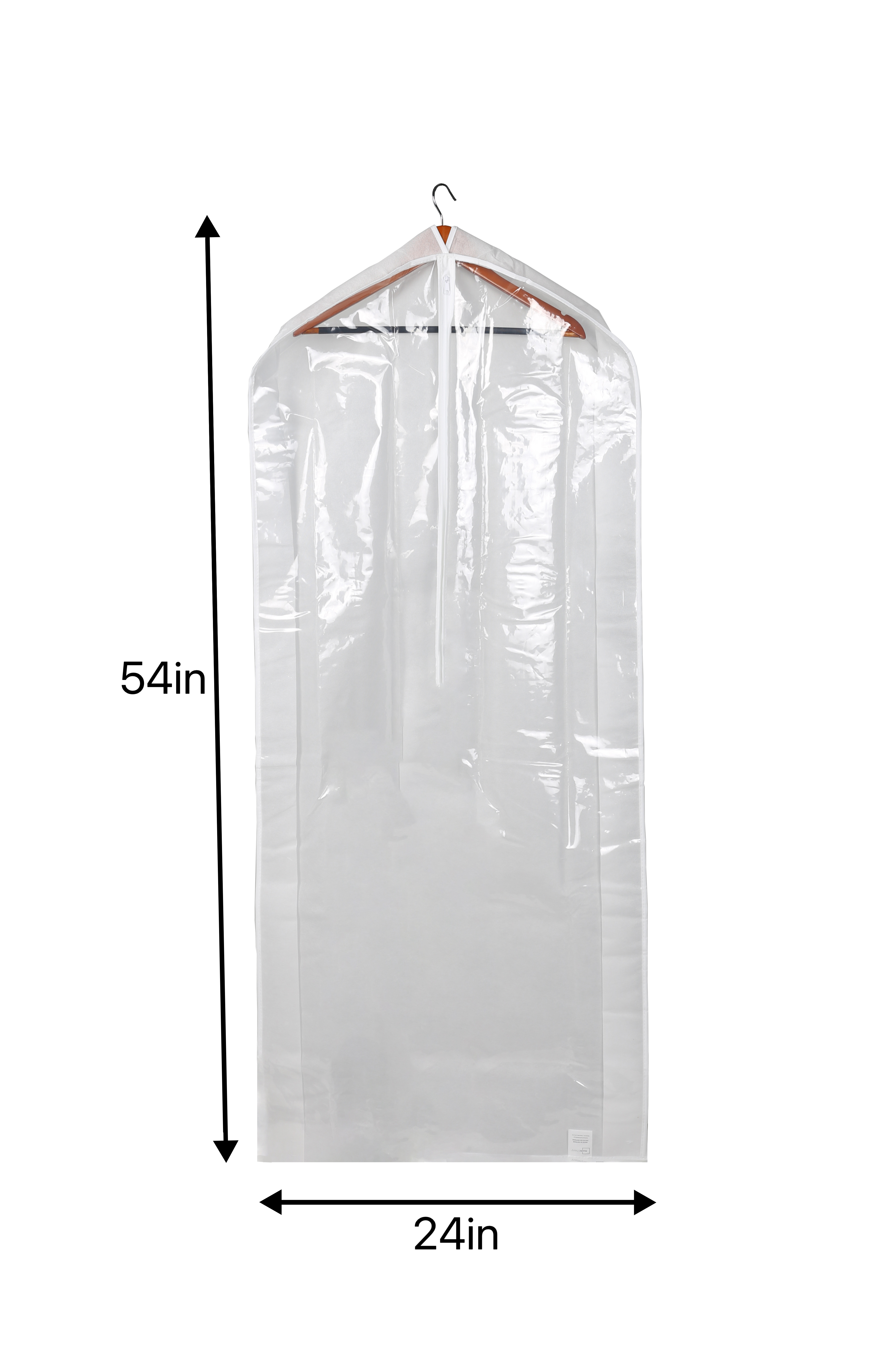 Mainstays 4-Pack Suit and Dress Hanging Garment Bag photo 3