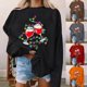 thumbnail image 4 of Gibobby Sudadera de Navidad para mujer Tops para mujer, de tamaño, sudadera de manga larga, suéter con capucha, blusa de otoño para chicas adolescentes(Negro,G), 4 of 5