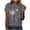 Gray, variant on Women Summer Tops Sexy Tshirts Shirts Graphic Funny Plus Size Short Sleeve Tunic Tops for Women 2025