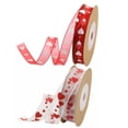 thumbnail image 3 of GOOHOCHY 2 rollos de exquisitas cintas para manualidades que imprimen accesorios de bricolaje elegantes cintas para envolver, 3 of 7