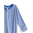 thumbnail image 3 of Wonder So Soft Modal by Wonder Nation Baby Unisex Two-Way Zipper Footed Sleep N Play Pajamas, 2-Pack, Sizes Preemie-6/9 Months, 3 of 4