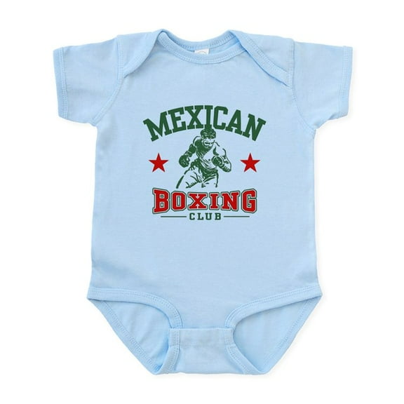 CafePress - Mexican Boxing Infant Bodysuit - Baby Light Bodysuit, Size Newborn - 24 Months
