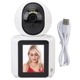 thumbnail image 2 of Cámara de Videollamadas, Función de Intercambio de Propositivos 2.8 Pulgadas Ultra Clear Screen Wifi Cámara de seguridad Infrarroja Visión Nocturna Luz para Uso Domísico, 2 of 7