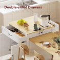 thumbnail image 4 of Double-sized Storage Kitchen Island - 2 Drawers & 1 Cabinet, Extends to 4-6 Seats, 4 of 26
