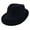 Black, variant on San Diego Hat Company Corduroy Fedora Hat (Men)