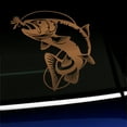 thumbnail image 1 of Jumping Trout - Vinyl Decal - Choose Color - [COPPER], 1 of 1