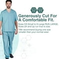 thumbnail image 3 of M&M SCRUBS Men's Scrub Set Medical Scrub Top and Pants, 3 of 6