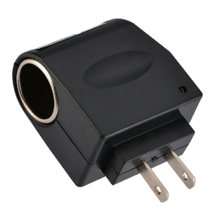 Car Cigarette Lighter Converter Plug Adapter 110V-240V AC Wall