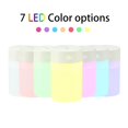 thumbnail image 5 of Mini Humidifier 260ml Colorful LED Light USB Charge Simple White Portable Desk Humidifier for Bedroom Office Car, 5 of 5