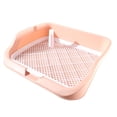 thumbnail image 3 of Orinal para cachorros con esquina de entrenamiento para perros pequeños y medianos, inodoro portátil para interiores, recinto para orinar para Rosa, 3 of 8