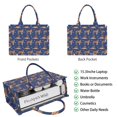 thumbnail image 2 of Large Capacity Tote Bag,Cute Boxe Handbag Fashion Luxury Tote Bag,15.7"x13"x 5.1" Inches,Laptop Compatible, 2 of 6