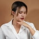thumbnail image 3 of Collar con Colgante Deslizante Moissanita 2 TCW Oro Blanco 18 K JeenMata, 3 of 5