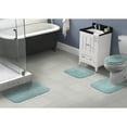 thumbnail image 2 of Garland Rug Traditional Washable Bath Rug Set, 4 Piece Set (2 Bath Rugs, Contour, & Lid) Sea Foam, 2 of 7