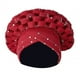 thumbnail image 4 of Turbante africano Yinane para la cabeza con diamantes de imitación Gorro Hijab para mujer, 4 of 8