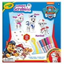 Crayola Scribble Scrubbie Paw Patrol 3 Count Deluxe Set