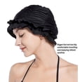 thumbnail image 3 of Swimming Cap Quick-drying Swimming Cap with Ruffled Edges for Women with Long Hair, 3 of 5
