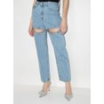 thumbnail image 2 of Pantalones vaqueros holgados Renyu Y11k rasgados de pierna ancha para mujer, 2 of 4