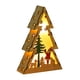 thumbnail image 1 of Noche De Madera Forma De Árbol De Navidad Adornos De Escritorio Luminosos Decoraciones De Navidad Led Cateissary HA043957-01, 1 of 6