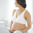 thumbnail image 3 of Medela Nursing Sleep Bra -White Small, 3 of 5