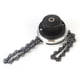 thumbnail image 1 of Cabezal de corte inalámbrico con cadena para cortadora de césped - Negro, 1 of 10