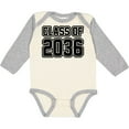 thumbnail image 3 of Inktastic Class of 2036 in Black Outlined Text Boys or Girls Long Sleeve Baby Bodysuit, 3 of 5