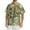 Green_001, variant on Scrubs for Men Top Plus Size Short Sleeve V-Neck Nurse Uniform Camo Printed Stretch T-Shirts Soft Comfort Nursing Tops with Pockets Army Green S