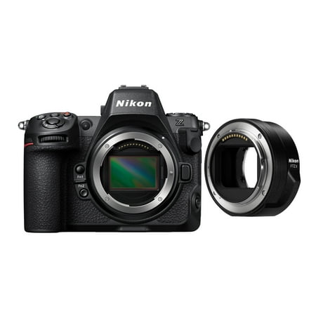 Nikon Z8 Mirrorless Camera with FTZ II Adapter Kit
