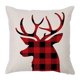 thumbnail image 5 of Funda de almohada de lino navideña, artículos para el hogar, alce, almohada de sofá, árbol de Navidad, mesita de noche, bolsa suave, cojín, 5 of 6