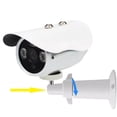 thumbnail image 4 of Soporte Base para Cámaras de Seguridad CCTV Universal Zinker Redondo Aluminio Blanco, 4 of 5