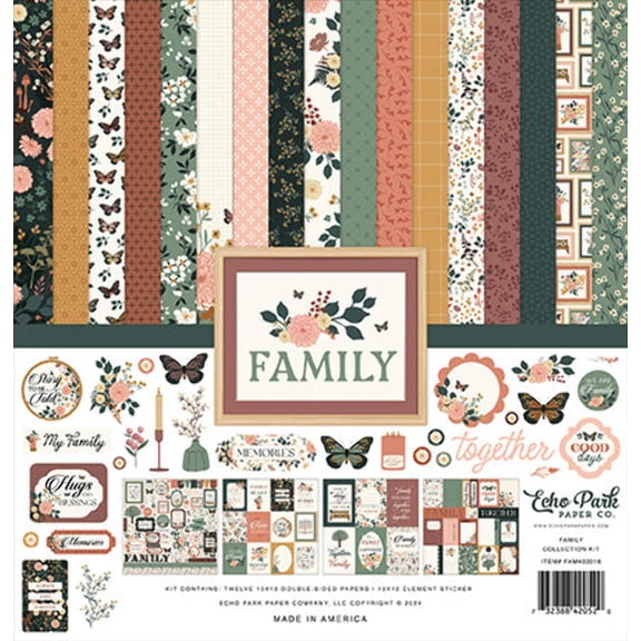Echo Park Collection Kit 12"x12" - Family
