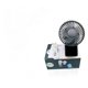thumbnail image 1 of Ventilador de mano recargable USB, batería 3600mAh Mini Fentill esquí esquí Gafas de esquí, 1 of 3