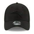 thumbnail image 2 of Men's New Era Black New England Patriots Logo 39THIRTY Flex Hat, 2 of 4