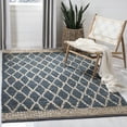 thumbnail image 4 of SAFAVIEH Natural Fiber Delmar Solid Area Rug, Bleach/Ivory, 9' x 12', 4 of 6