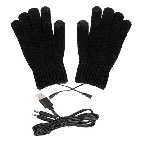 Guantes térmicos BLESIY USB calentados eléctricos Negro
