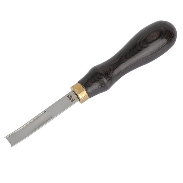 Biselador de bordes para artesanía en cuero, herramienta para manualidades, biselador de cuero, herramienta de corte biselado (8mm)