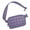 Purple, variant on Women's Fashion Leisure Outdoor Sports Satchel Mobile Phone Bag Waist Pack Running Belt Waist Pack for Phone And Keys Waist Pack Bag Woman Waist Pack Running Belt Hiking Waist Pack Men Waist Pack