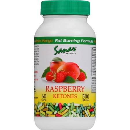 Sanar Naturals Raspberry Ketones Dietary Supplement, 500mg, 60 count
