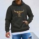 thumbnail image 1 of WILLBEST Sudaderas para Hombre Sudadera con Capucha Informal con Cordón Gráfico De Cabeza De Toro para Hombre Sudadera De Mezcla Cómoda para Uso Diario Mediana​​, 1 of 4
