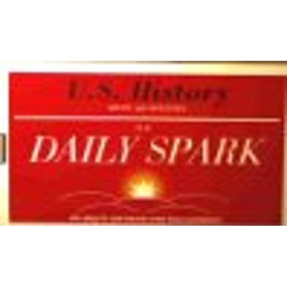 Pre-Owned The Daily Spark: U.S. History, 9781411402263, 141140226X, Paperback,