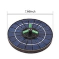 thumbnail image 1 of fountain,Circle Bath Pond Pump With 4w Solar Pump With Rotatable Nozzle Auto-shut Off Circle Nozzle Led Solar Battery Free Auto-shut Water Pump With Battery Free Led Solar Water Free Auto-shut Off, 1 of 7