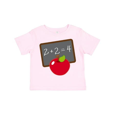 

Inktastic Chalkboard and Apple School Gift Toddler Boy or Toddler Girl T-Shirt