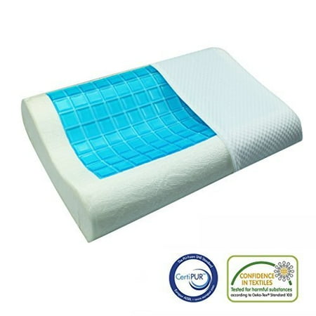 Dream Art Luxury Soft Memory Foam Cooling Gel Pillow