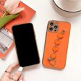 thumbnail image 3 of liangnv Compatible with iPhone 12 Case 6.1 inch 2020 Release Luxury Plating Soft TPU Case with Love Heart Chain Bracelet Strap Shiny Cute Pretty Prote, 3 of 4