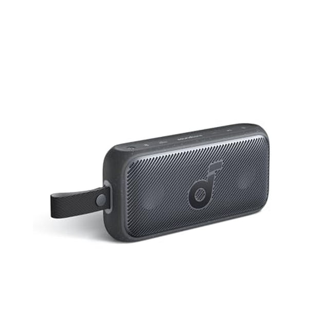 Soundcore Motion 300 Altavoz portátil inalámbrico de alta resolución con BassUp, altavoz Bluetooth con tecnología SmartTune, sonido estéreo de 30 W, reproducción de 13 horas y resistencia al agua IPX7