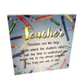 thumbnail image 1 of MDR Trading  Teacher LED Block Sign with Saying, 1 of 1