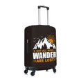 thumbnail image 3 of Bixox Washable Not All Who Wander Are Lost4 Printed Luggage Cover, Fashion Suitcase Protector Fits for Small luggage, 3 of 8