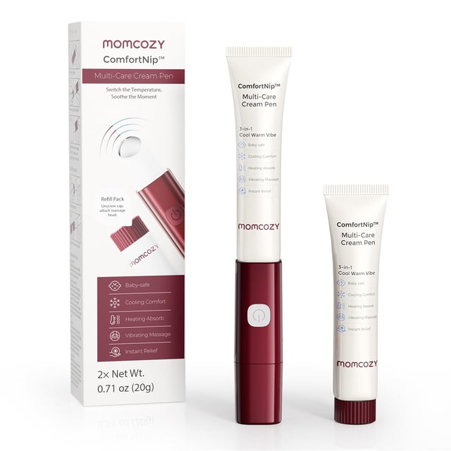 Kit de cuidado de lactancia Momcozy ComfortNip™ 3 en 1 con crema para pezones