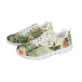 thumbnail image 6 of HELLHERO Floral Hummingbird Print Lightweight Running Sneakers, Mesh Breathable Athletic Trainers for Men and Women, Lace up Shoes for Jogging Gym Walking, 6 of 11